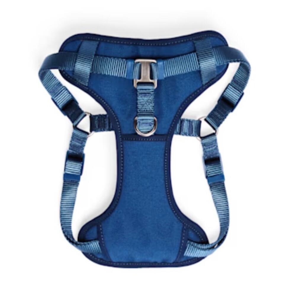 Youly Step-In Dog Harness Small Navy Blue No-Pull Front Clip EUC